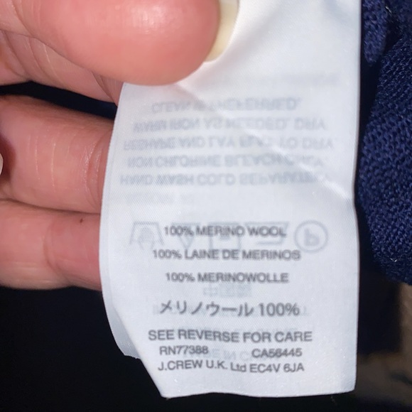 J Crew navy sweater - Picture 6 of 6